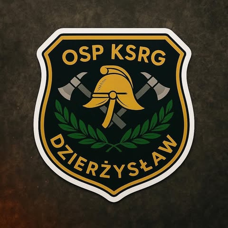 Logo OSP Dzierżysław