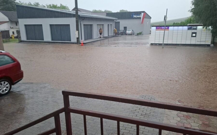 zdjęcie z podtopień